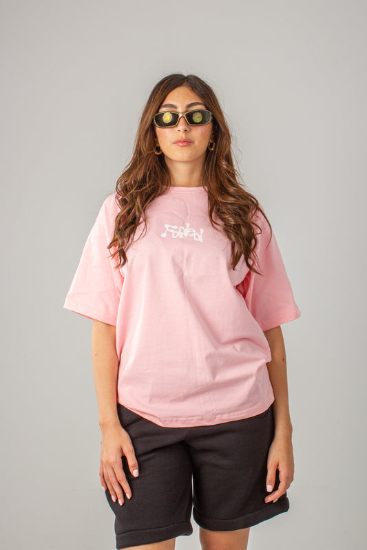 faded pink Tee