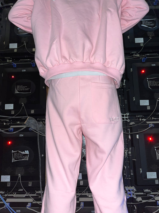 pink sweatpants