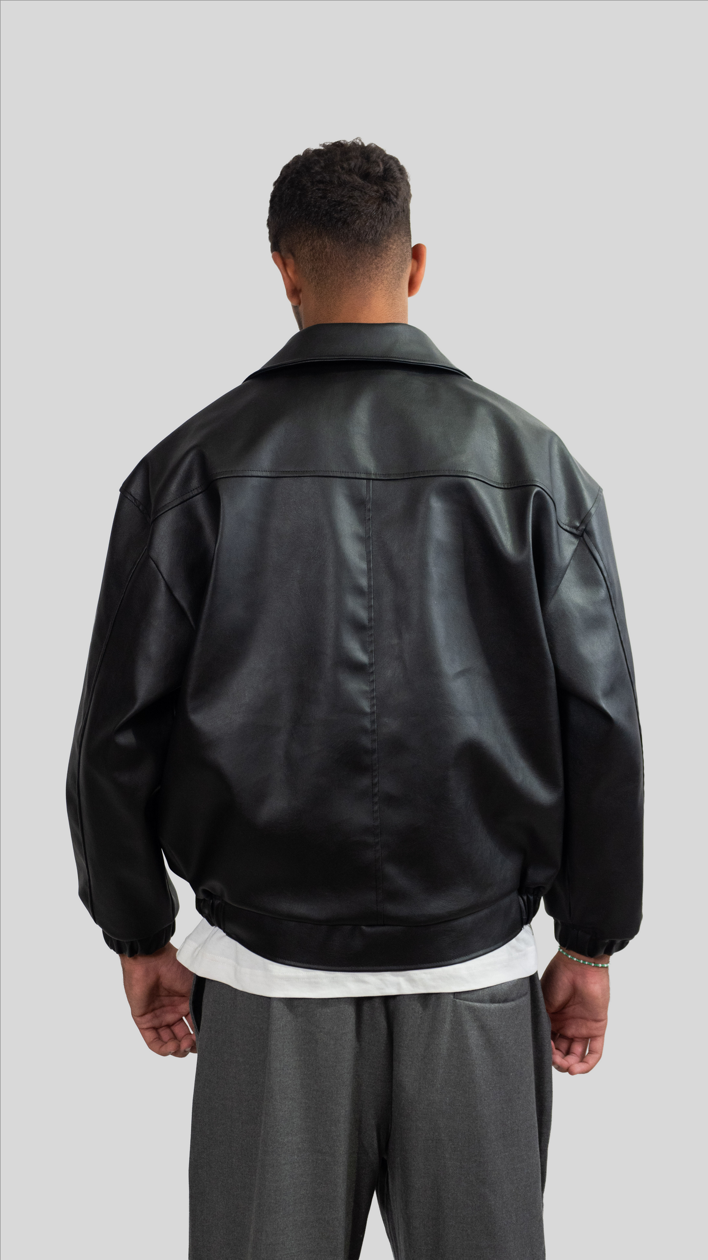 men’s leather jacket