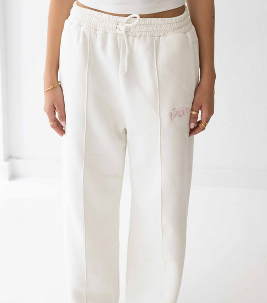 Faded Essence white sweatpants